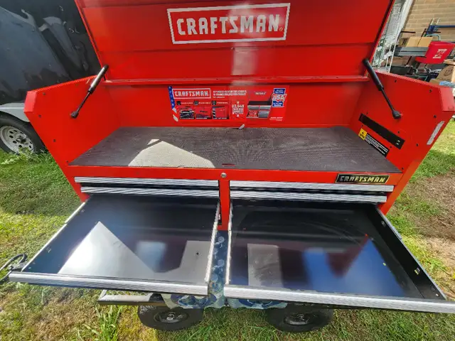 Craftsman 52"W Drawers Tool Chest W Power Bar in Tool Storage & Benches in Windsor Region - Image 5