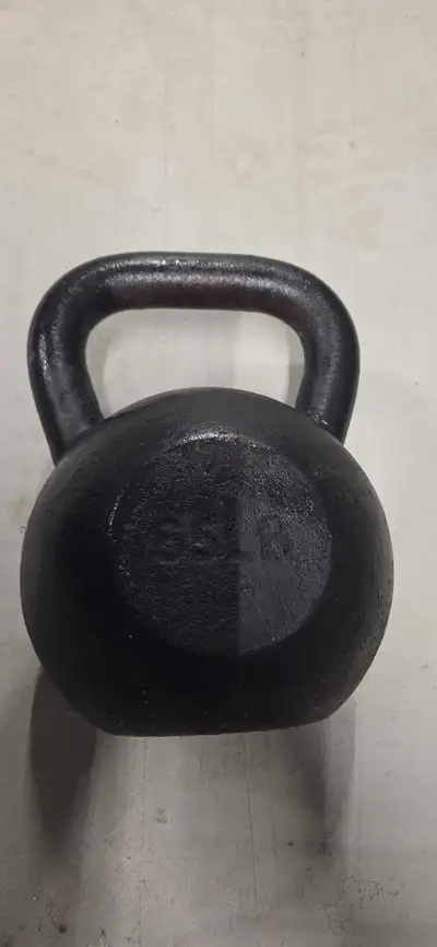 65lb kettlebell , View more