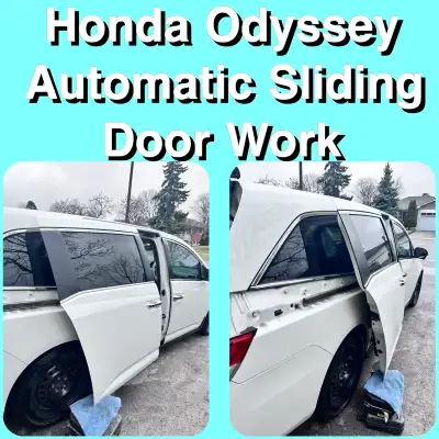 Honda Odyssey Sliding Door Trouble Opening And Closing? Door Won't Open Or Close? We're Here To Help...