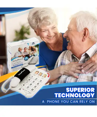 Loud Telephone, NEW, Big Button Loud Hand Free Ring Ind, View more