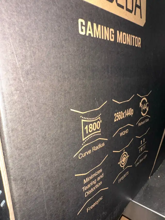 BNIB 27 inch 1440P 144hz Viotek gaming monitor in Monitors in City of Toronto - Image 3