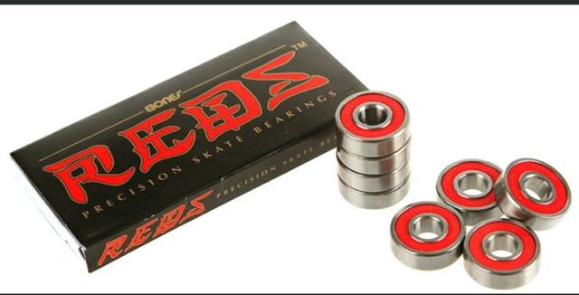 Bones Reds skateboard Precision bearings Set of 8 in Skateboard in City of Toronto - Image 2