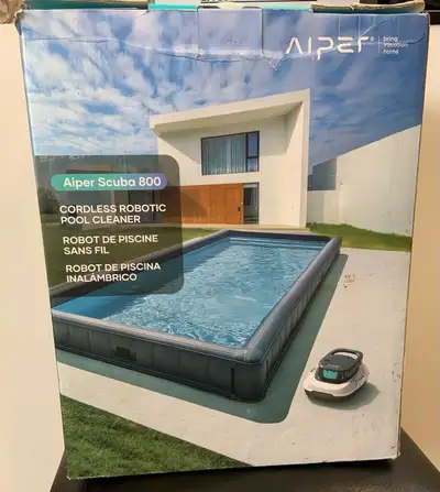 Aiper Scuba 800 Cordless Robotic Pool Cleaner**Open Box**, View more