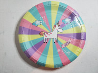 Unicorn & minnie mouse party supplies plates & more (6 models)