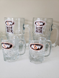 A & W Root Beer Mugs