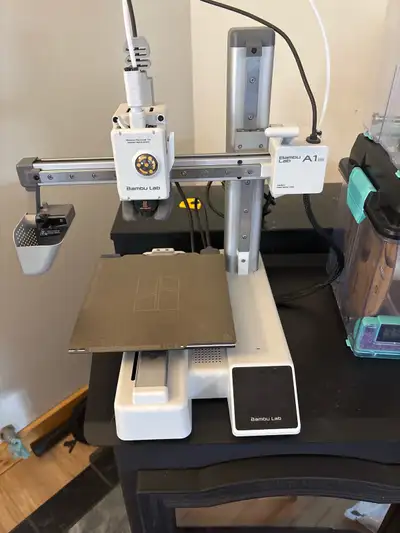 I am selling my Bambu Lab A1 Mini 3D printer, which is in good condition and ready to use. This comp...