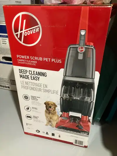 Brand new. Never taken out of the box Hoover rug cleaner. Will sell for half price. Call 519-784-547...