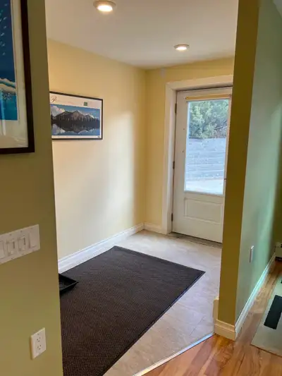 Bright, accessible 1-bedroom living suite with large windows and generously sized den (140 sqft). De...