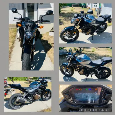 2017 Honda CB 500 CC 7607 kms Fully Stock , clean bike Rides great with good rubber Excellent commen...