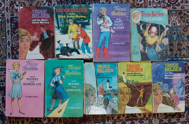 Trixie Belden books collection: some vintage books in Children & Young Adult in Hamilton