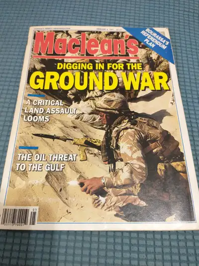 Feb 4, 1991 Maclean's Gulf War/Iraqi War, View more