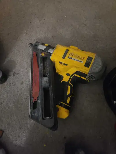 Dewalt nail gun (battery-powered) OBO, View more