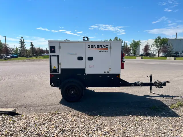 Used Generac 20 KW / 25 KVA MDG25IF4 Tow Behind Diesel Generator in Other in Saskatoon - Image 10