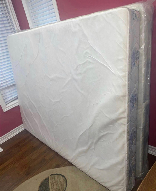 Queen Size Mattress Box Spring with Delivery in Beds & Mattresses in Mississauga / Peel Region - Image 3