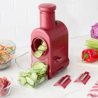 Curtis Stone Electric Prep Master – Kitchen Slicer & Shredder, View more