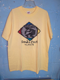 Vintage Sandia Crest souvenir t-shirt, single stitch Anvil brand