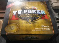 Video TV poker video game system. Compete, works great.$10