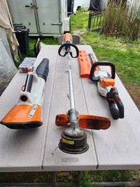 Stihl AP Battery Operated Landscaping 3 Unit ProfesionalPackage