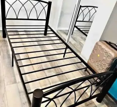 single metal bed frame all sizes but frames are available, View more