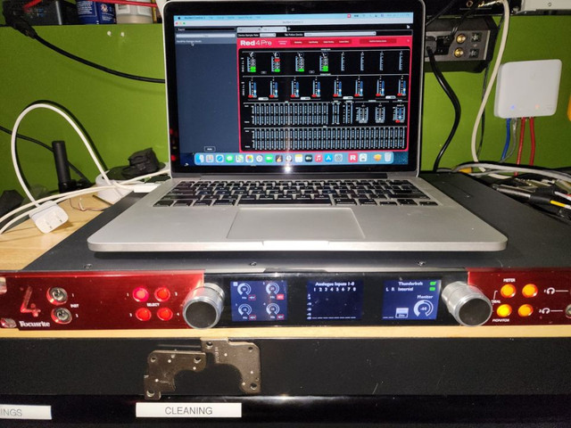 Focusrite Red 4 Pre Thunderbolt Audio Interface in Pro Audio & Recording Equipment in Kamloops