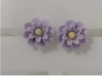 EARRINGS Flower New Gift Women's Lady Girls Elegant Pearl Ear Clip Studs Price: $1 possible location...