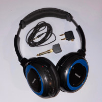 Écouteurs Maxell noise redux headphones with amplifier