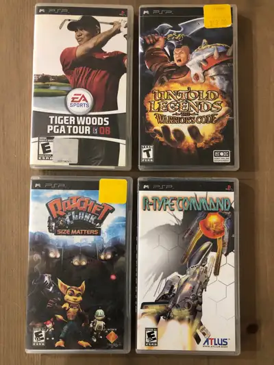 Sony PlayStation CIB PSP games from $5, View more