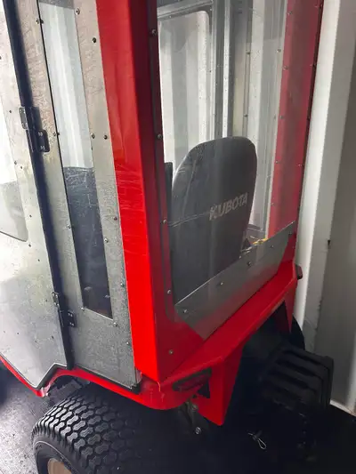 2021 Kubota GR - 2120 Engine diesel 19 hp Hard cab with heater and wiper Power steering and hydrosta...