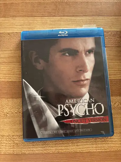 American Psycho Blu-ray, View more