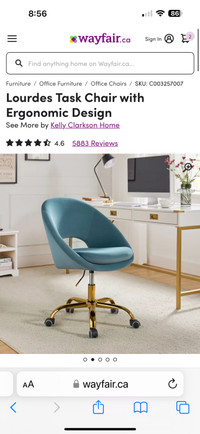 Wayfair kelly clarkson task/computer chair