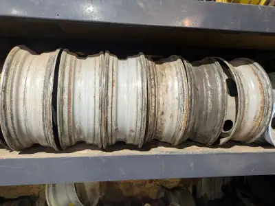 (6) Used 19.5X7 Rims 10X225mm Bolt Pattern fits Ford F350-550, Ram 45-5500 and more. - $75 ea. Locat...
