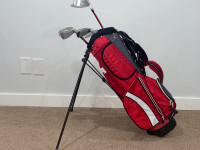 Powerbilt Junior Tour Golf Club Set - left handed, 9-12 yrs 
