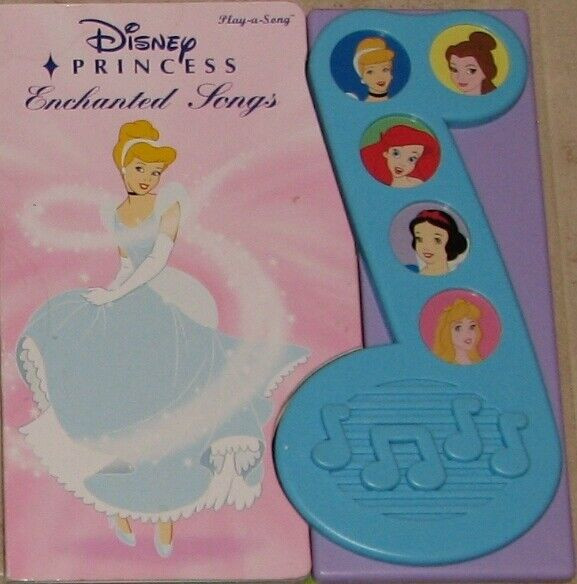 Disney Princess Enchanted Songs Play A Song Musical BOARD Book in Other in London