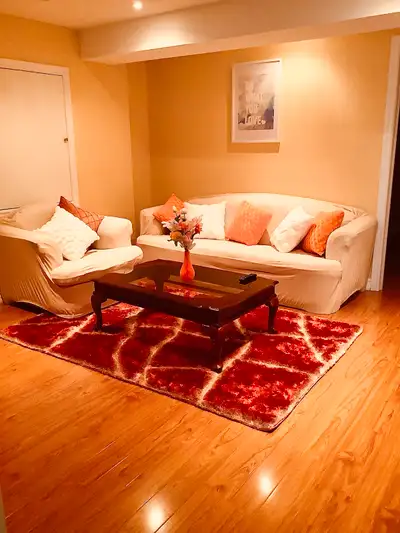 Available August 1st Month to month rental, fully furnished two bedroom basement for rent. Minimum s...