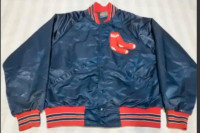 Vintage Boston Red Sox Satin starter jacket mens Large
