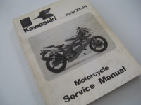 Kawasaki ZX600 ZX 600 ZX-6R 1995 OEM Servie Manual