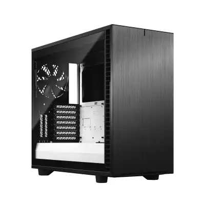 Fractal define 7 computer case with glass side panel, View more