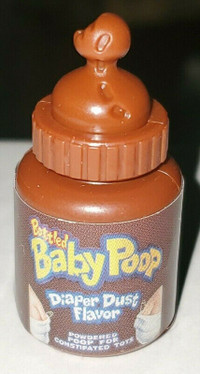Bottled Baby Poop Wacky Packages Minis 3D Puny Products Series 2