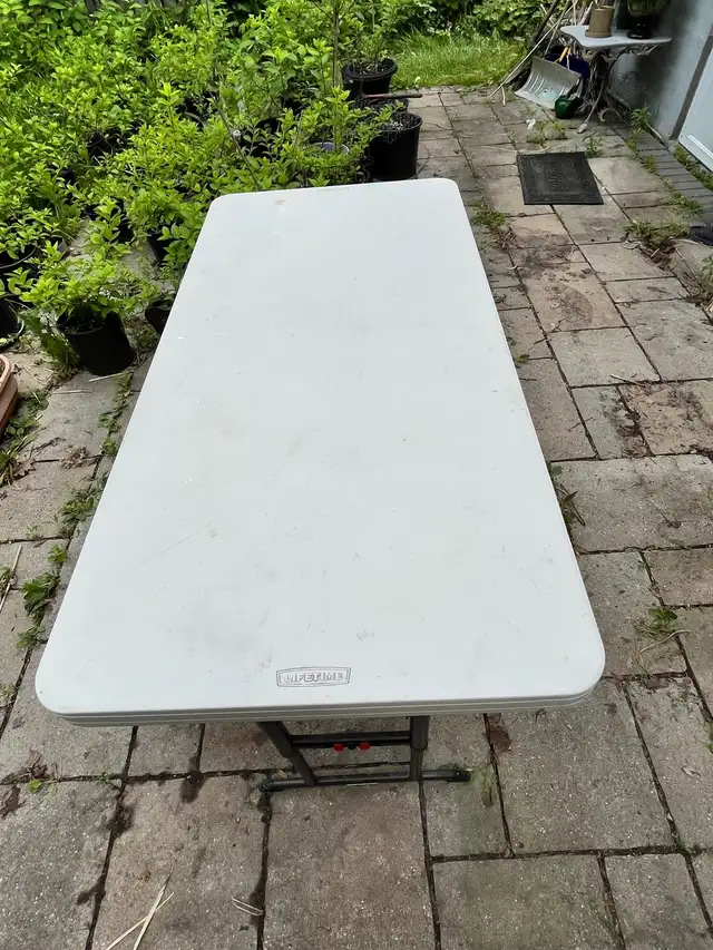 lifetime 6ft  folding Table 1 pc in Other Tables in City of Toronto - Image 11