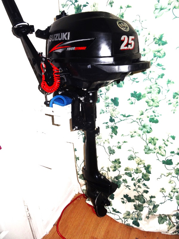 14 Feet Inflatable Boat with 2.5 Hp 4 Stroke Suzuki motor Canoes