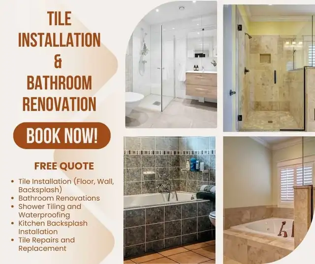 Tile installation, Bathroom renovation62864742031874123
