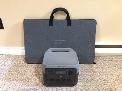 EcoFlow River 2 Pro Power Station and 160W Solar Panel, View more