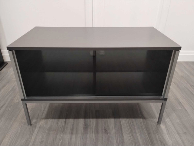 REDUCED!  IKEA - Kaxas grey media centre in TV Tables & Entertainment Units in Strathcona County