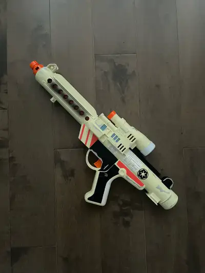 Star Wars Stormtrooper Blaster Gun Lucas Film Ltd 1996 Tested , View more