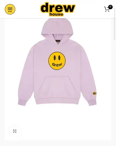 Signature Drew House Mascot Lilac Hoodie (BRAND NEW), View more