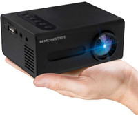 Monster Image Mini Small Format LCD Projector - New in box 