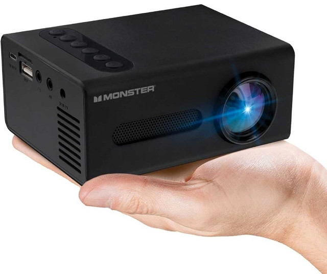 Monster Image Mini Small Format LCD Projector - New in box  in General Electronics in Mississauga / Peel Region