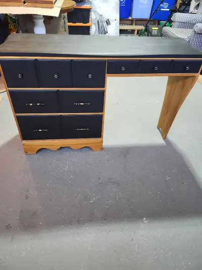***Large Wooden Refinished Desk***REDUCED***, View more
