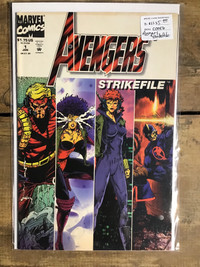 The Avengers (2) and Battle Tide (2) Marvel Comics