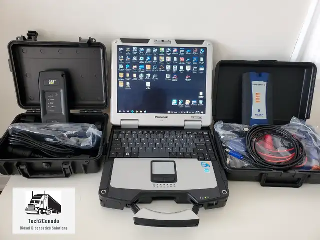 Diesel Diagnostics Truck Scanner Toughbook Laptop ON Road in Heavy Equipment Parts & Accessories in Kelowna - Image 6